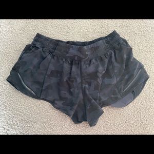 Camo lulu lemon shorts